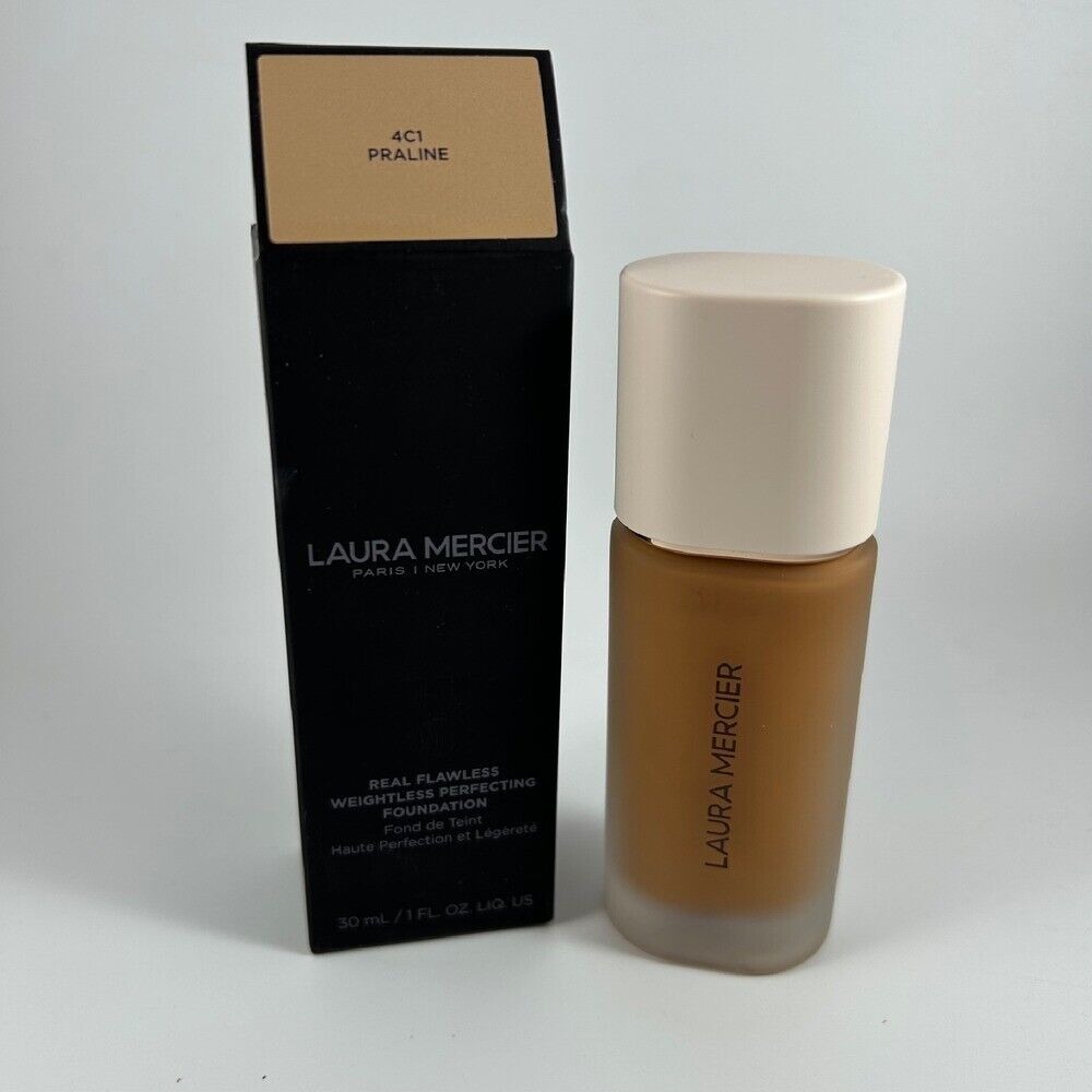 Laura Mercier Real Flawless Weightless Perfecting Foundation 4C1 Praline 1fl‎ oz